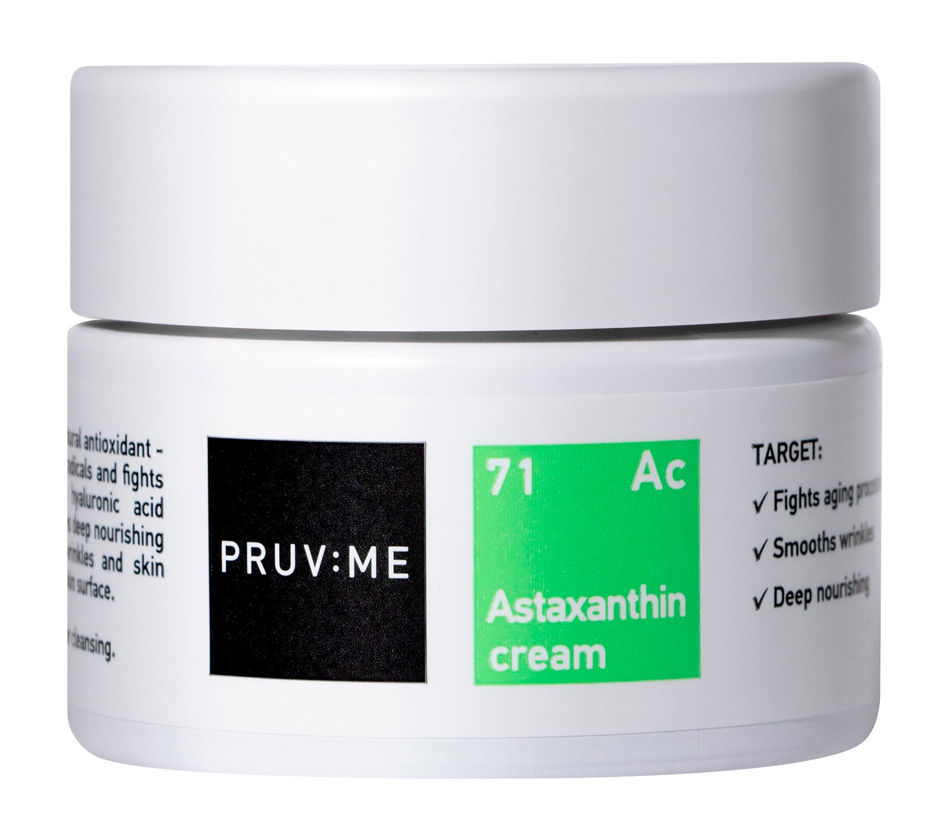 Омолаживающий крем для лица с астаксантином Pruv Me 71 Astaxanthin Cream