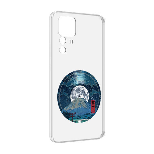 Чехол MyPads нарисованная виниловая гора с луной для Xiaomi 12T Pro задняя-панель-накладка-бампер чехол задняя панель накладка бампер mypads нарисованная виниловая гора с луной для xiaomi black shark 2 противоударный
