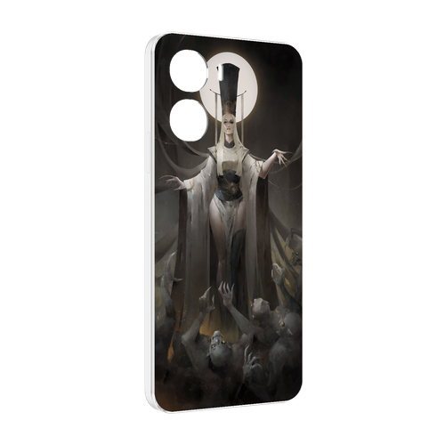 Чехол MyPads Erfiorr — Fantasy Art Dimension для Vivo Y56 5G задняя-панель-накладка-бампер