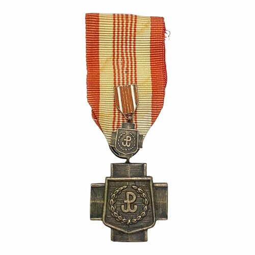 Польша, крест Армии крайовой с фрачником 1971-1990 гг.