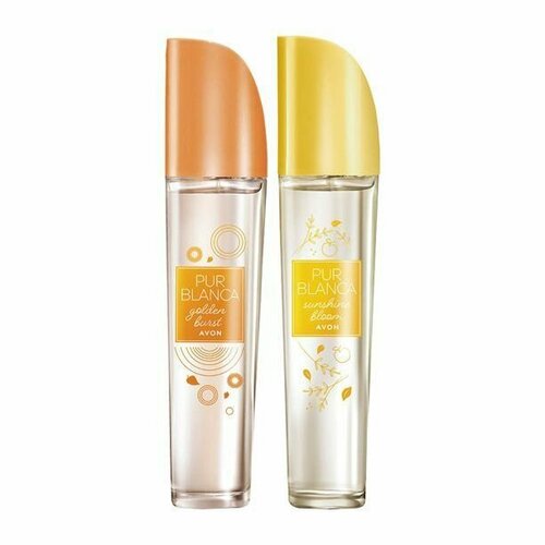 AVON Набор туалетная вода Pur Blanca Sunshine Bloom + Golden Burst / 2 шт.*50 мл / Новинка 2023 спрей для тела pur blanca 100 мл