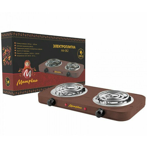 Настольная плита Матрёна МА-062 коричневый 560400₽