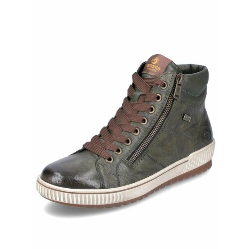 фото Ботинки remonte dorndorf, размер 38, зеленый