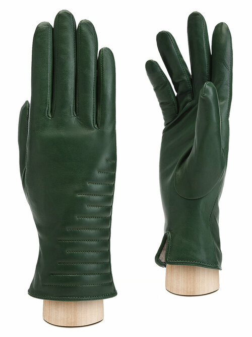 Перчатки ELEGANZZA, размер 7, зеленый