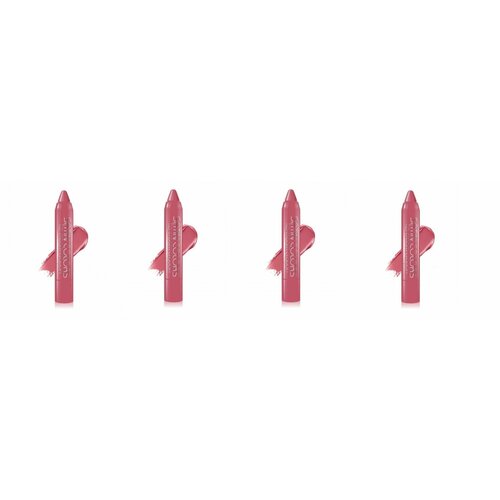 Помада-карандаш для губ Belor Design Smart Girl SATIN COLORS, тон №09, светло-розовый х 4шт