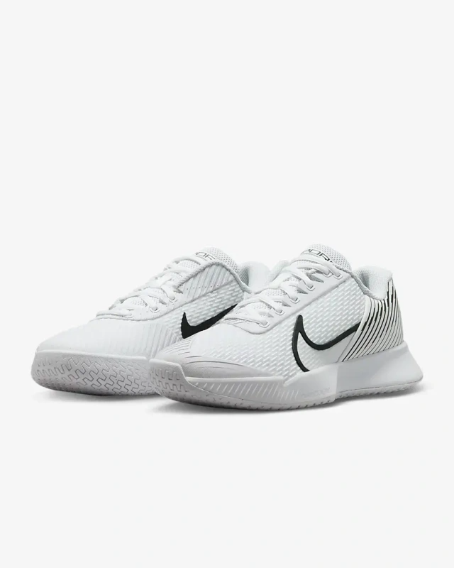 Кроссовки NIKE NikeCourt Air Zoom Vapor Pro 2, размер 39EU / 25 СМ, черный, белый