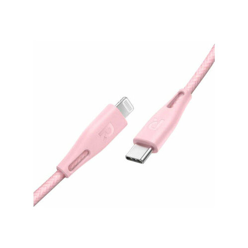 Кабель RAVPower MFI USB-C to Lightning, 1.2 м, Pink горящие скидки qumo mfi usb c to apple lightning gold