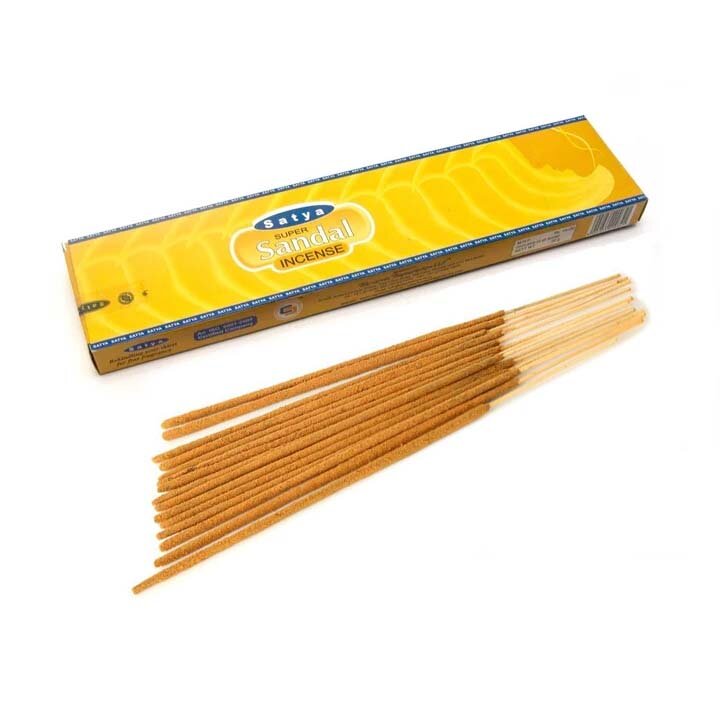 Благовоние Супер Сандал (Super Sandal incense sticks) Satya | Сатья 20г