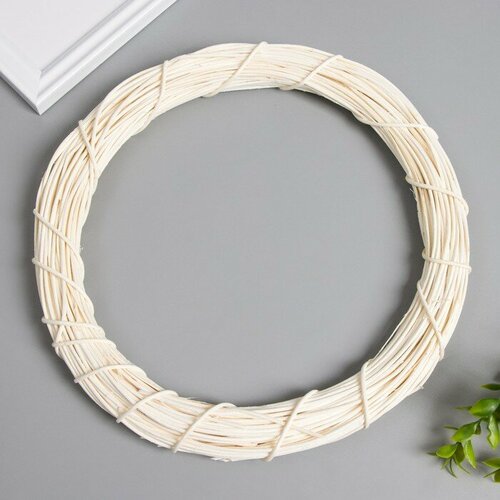 Кольцо ротанг для изготовления ловца снов Сливочный d25 см 859₽
