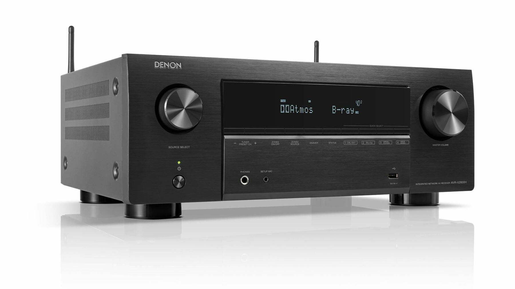 AV ресиверы Denon AVR-X2800H black