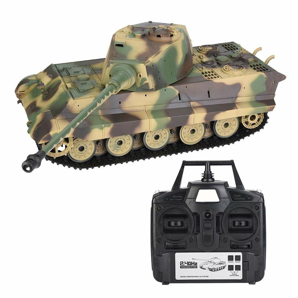 Heng Long Радиоуправляемый танк Heng Long King Tiger V7.0 масштаб 1:16 2.4G - 3888A-1 V7.0