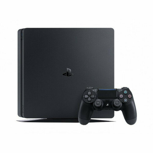 Игровая приставка Sony PlayStation 4 Slim 500 ГБ HDD без игр черный 6400000₽