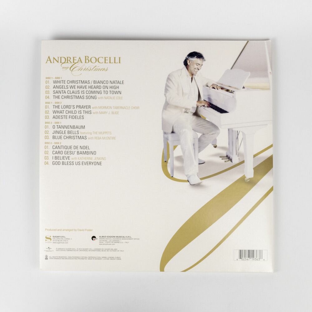 Andrea Bocelli Andrea Bocelli - My Christmas (2 Lp, 180 Gr) Universal Music - фото №6