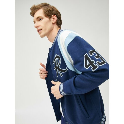 фото Бомбер koton, размер s, темно-синий