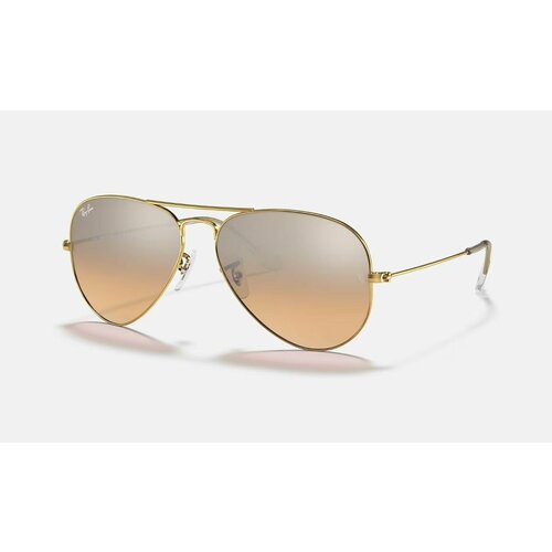 Солнцезащитные очки Ray-Ban, розовый, серебряный солнцезащитные очки aviator unisex ray ban