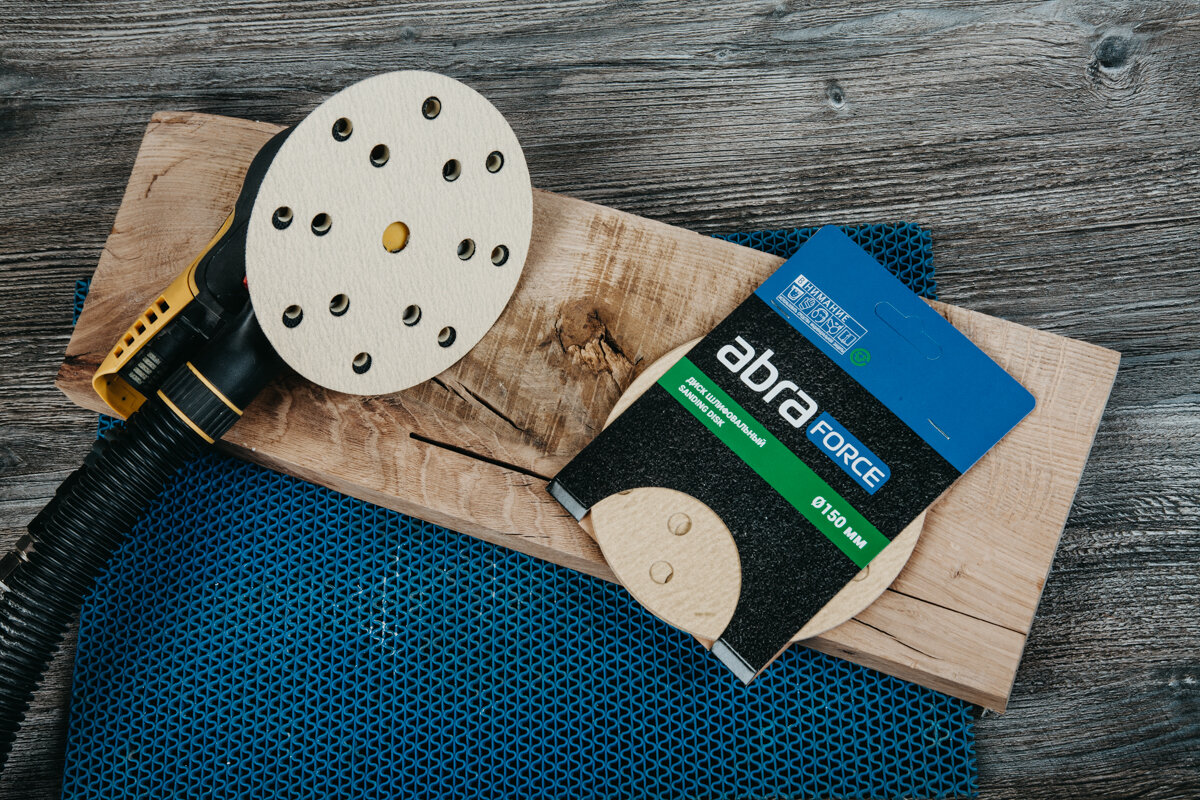 фото Диск шлифовальный перфорированный ABRAforce с липучкой Р800 D 150мм , (уп. 5 шт.)