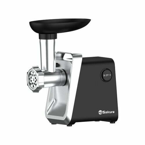 Мясорубка Sakura SA-6431BK реверс 1600Вт 2 комплекта насадок для кеббе для сосисок 474900₽