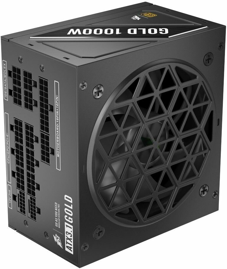 Блок питания 1STPLAYER NGDP 1000W Black Gold ATX3.1 HA-1000BA4