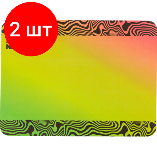 Комплект 2 штук Коврик на стол Attache Neon 430х320мм дизайн НМ-03О 686₽