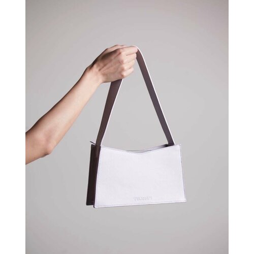 фото Сумка tilkian_белая, фактура гладкая, белый 2jin