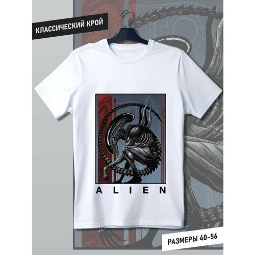 фото Футболка hypnotica, размер m, белый