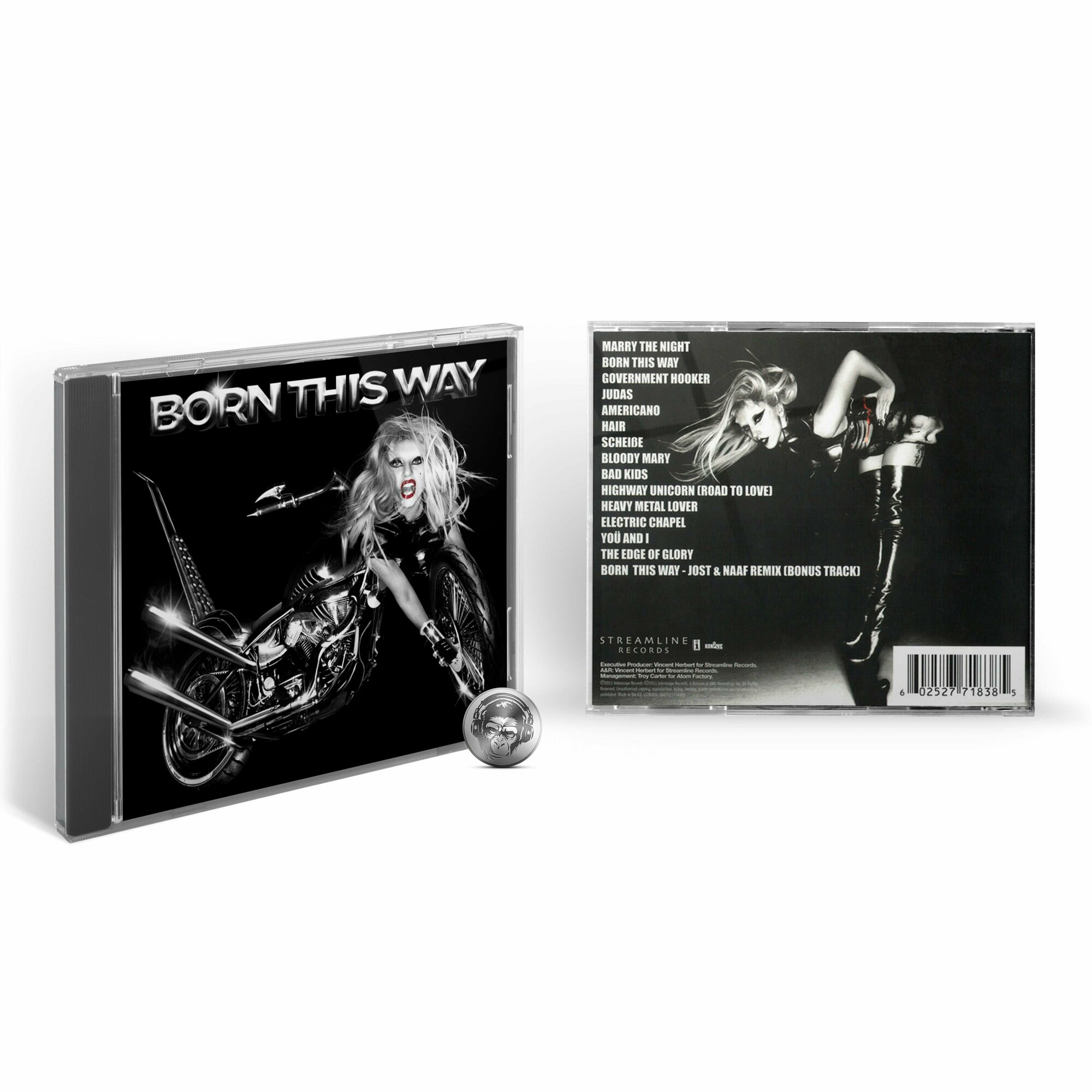 Lady GaGa - Born This Way (1CD) 2011 Jewel Аудио диск