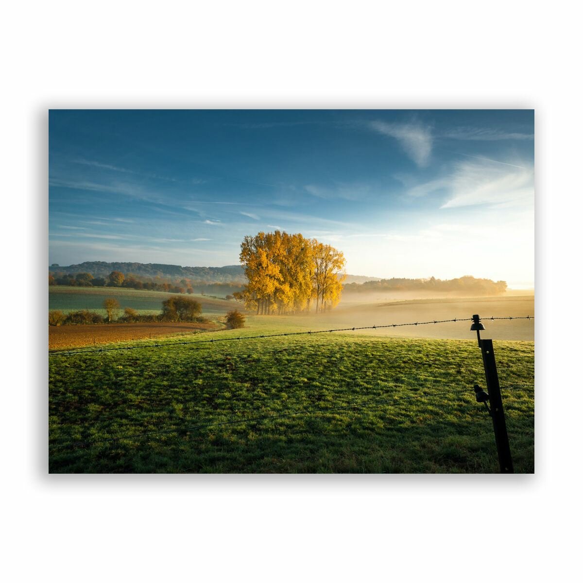 Постер, плакат на бумаге / Бельгия - Пейзаж / Размер 60 x 80 см