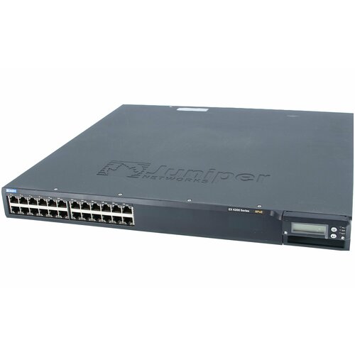 Коммутатор Juniper EX4200-24T Управляемый L3 PoE 130 W коммутатор juniper ex3300 24t управляемый 24 порта