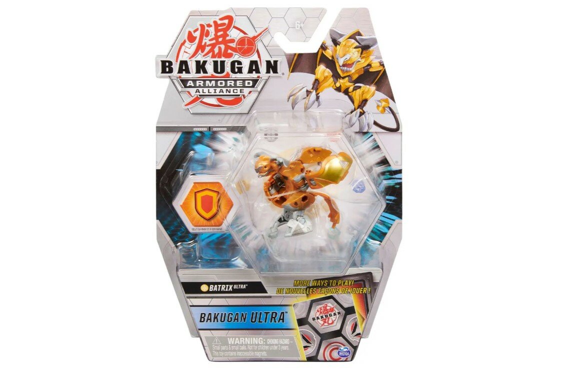 Фигурка-трансформер Bakugan Ultra S2 Batrix 6055885/20124620 золотой