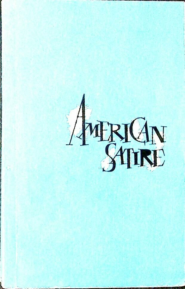 Книга "Американская сатира" М. Лагунова Москва 1966 Мягкая обл. 316 с. Без илл.