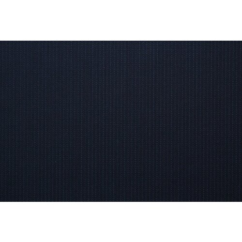 Ткань Шерсть костюмная Zegna тёмно-синяя, ш154см, 0,5 м