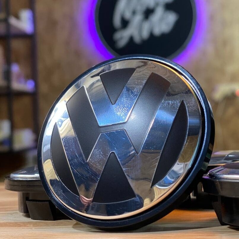 1шт 65/66мм Колпачок заглушка Фольксваген Volkswagen на центральное отверстие (ступица) литых дисков