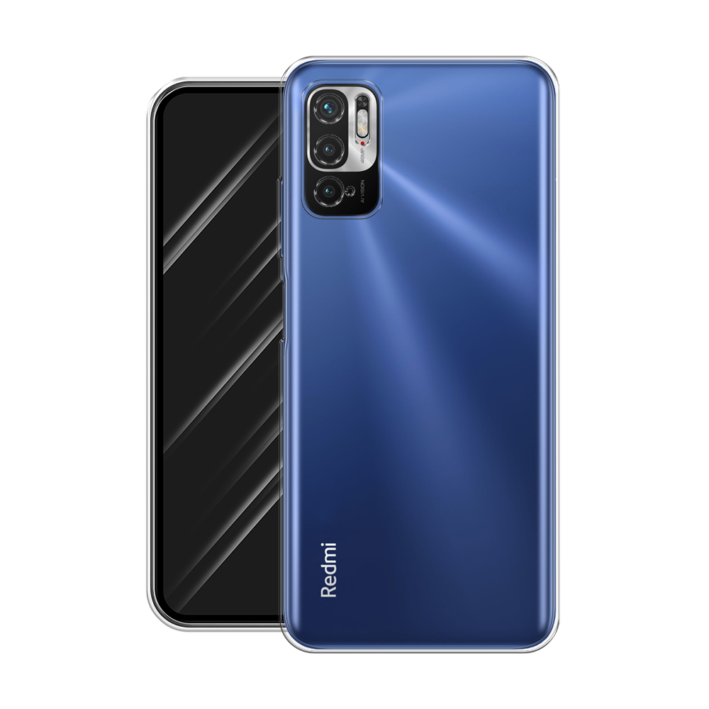 Чехол на Xiaomi Redmi Note 10T/Note 10 5G/Poco M3 Pro / Сяоми Редми Нот 10T/Поко М3 Про прозрачный — фото 1