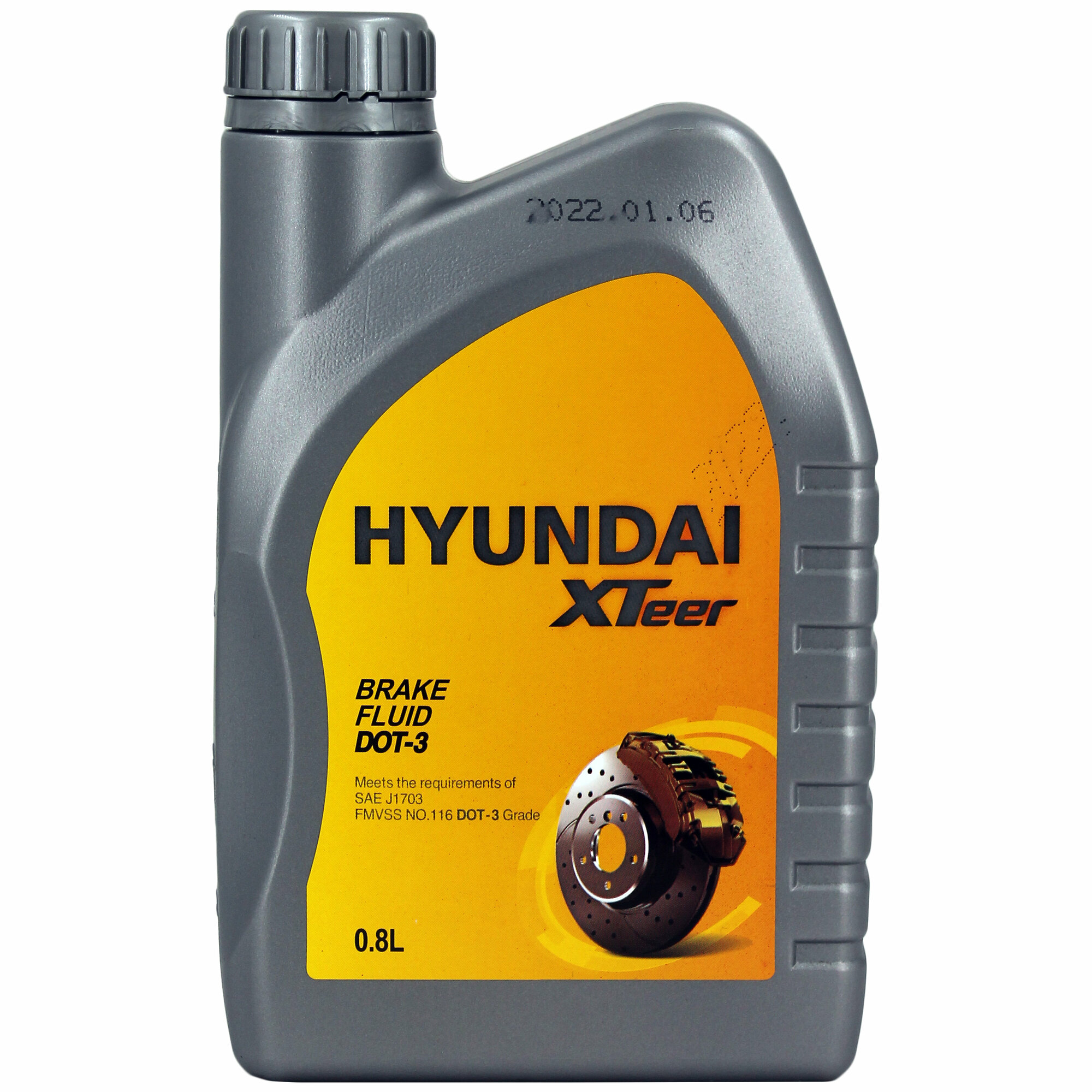 HYUNDAI XTeer Brake Fluid DOT-3 15*08 lt Жидкость тормозная