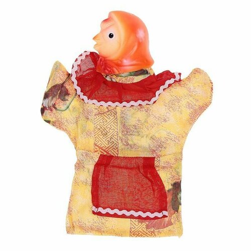 русский стиль кукла перчатка курочка ряба 11015 Кукла-перчатка Курочка Ряба, 2 шт.