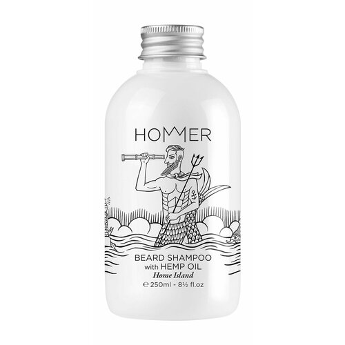 Парфюмированный шампунь для бороды / Hommer Home Island Beard Shampoo hommer home island beard shampoo шампунь для бороды муж 250 мл