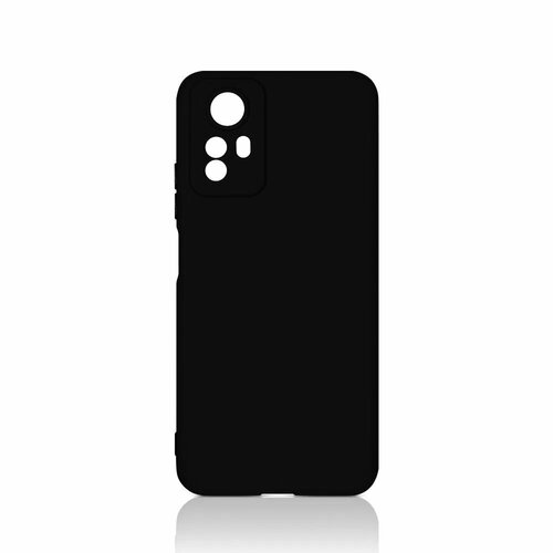 Чехол-накладка Borasco MicroFiber Case для смартфона Xiaomi Redmi Note 12S, черный чехол накладка borasco silicone case для смартфона xiaomi redmi 9c черный