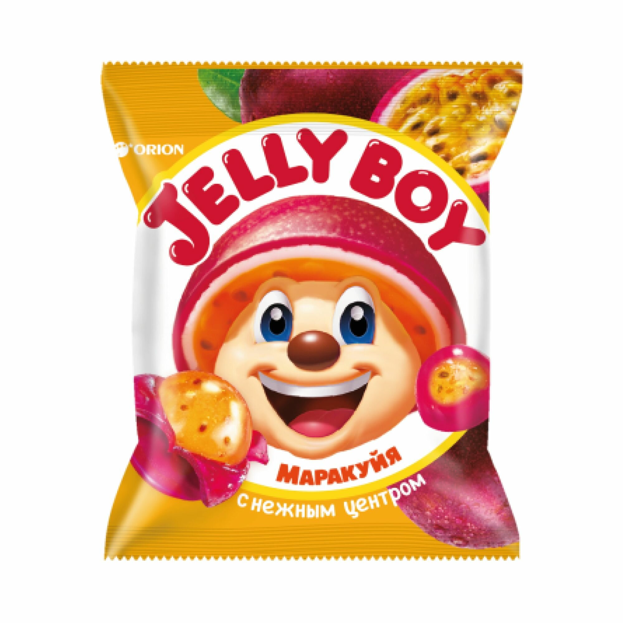 Мармелад жевательный Orion Jelly Boy, Маракуйя, 8 шт по 66 г - фотография № 3