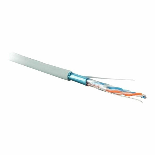 Кабель Hyperline FUTP4-C5E-S24-IN-LSZH-GY-305 305м, F/UTP, 5e, 4пары 24 AWG