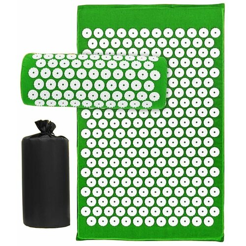 Массажный набор Аппликатор Кузнецова 68x43 см зеленый 1355₽