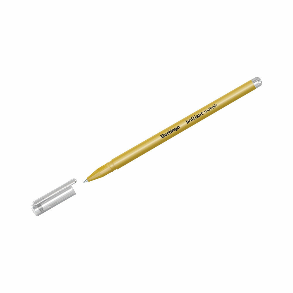 Ручка гелевая "Brilliant Metallic" 0.8 мм CGp_40009 цвет чернил: золотистый, 1 шт. в заказе