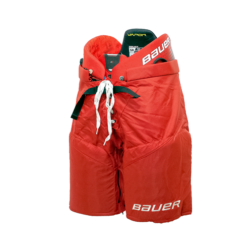 перчатки хоккейные bauer vapor 3x pro s22 sr р 14 черно красный 1059953 Шорты хоккейные BAUER Vapor 3X S22 SR 1060576 (XL / красный)