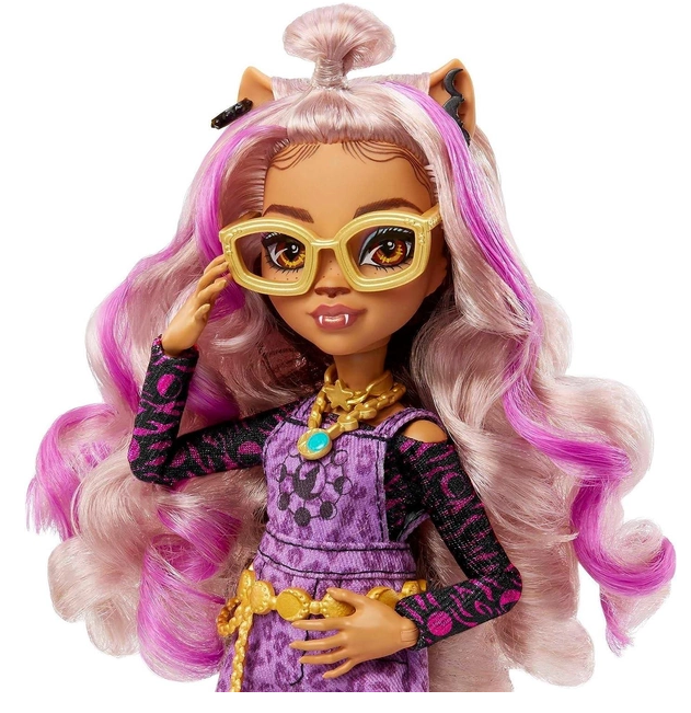 Кукла Монстр Хай Клодин Вульф G3 бейсик 2022, Monster High Basic Clawdeen Wolf