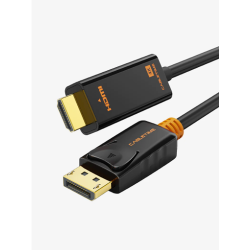 Кабель DisplayPort 1.2 «Папа» — «Папа» HDMI 4K 60 Гц