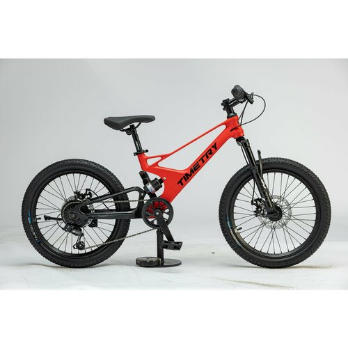 Велосипед Time Try ТT230/7s 20 Рама магниевый сплав 12, Подростковый Детский Унисекс, красный