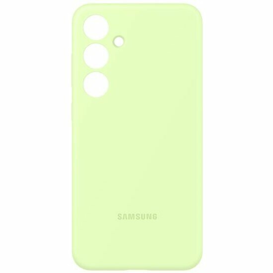 Чехол Samsung для Galaxy S24+, Silicone Case, лайм (EF-PS926TGEGRU)