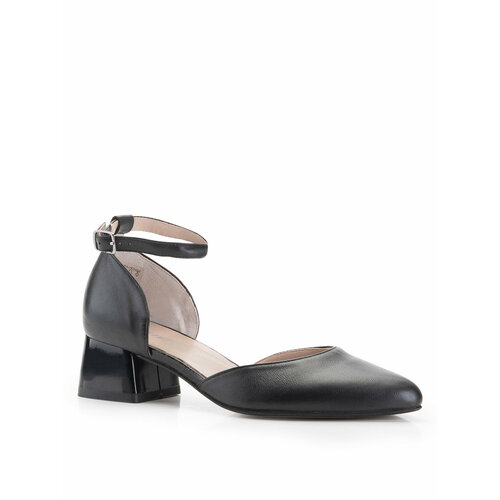 Туфли Belwest женские кожаные классические, размер 35, черный туфли belwest женские кожаные классические размер 35 черный