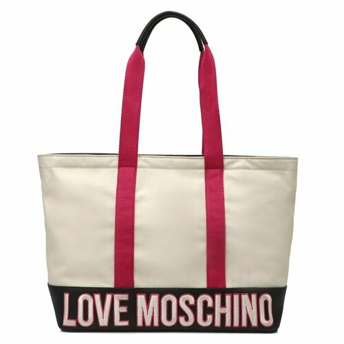 Сумка шоппер LOVE MOSCHINO, бежевый