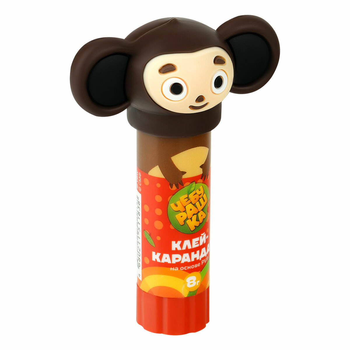 Клей-карандаш Мульти-Пульти с топпером Чебурашка 08г ПВП. ЧБ_53183/357581