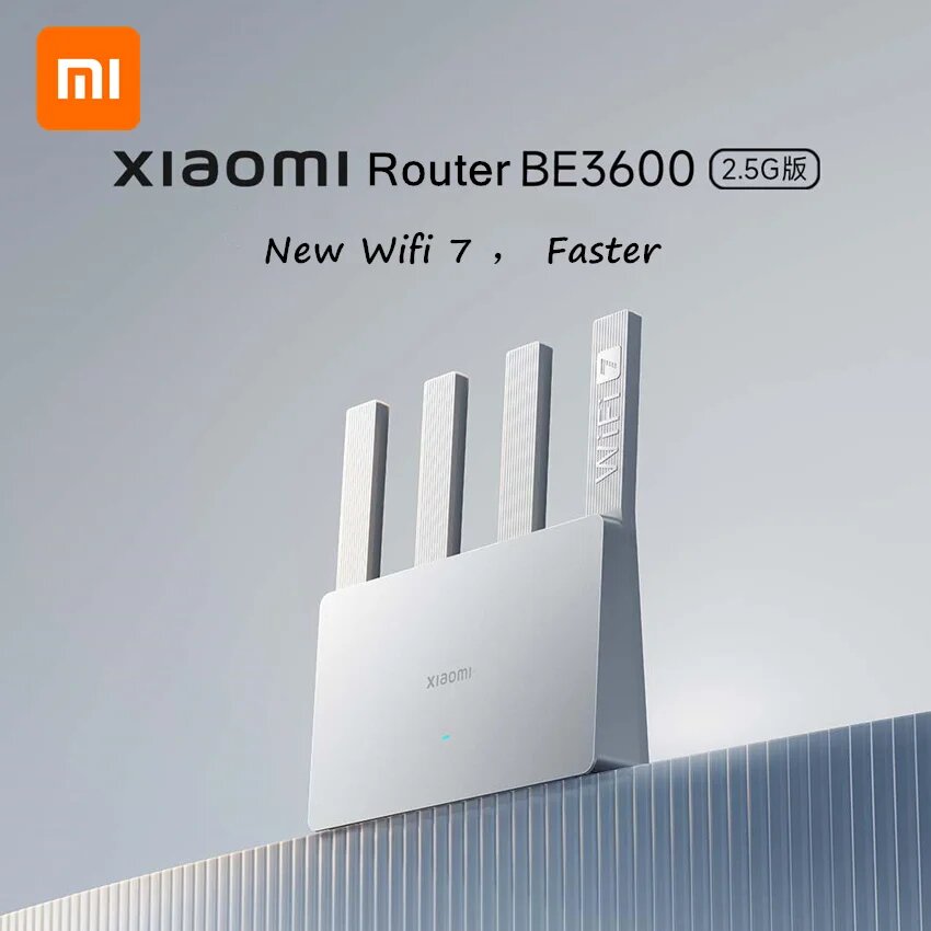 Роутер Wi-Fi 7, 2.5 Гбит/с - BE3600 CN